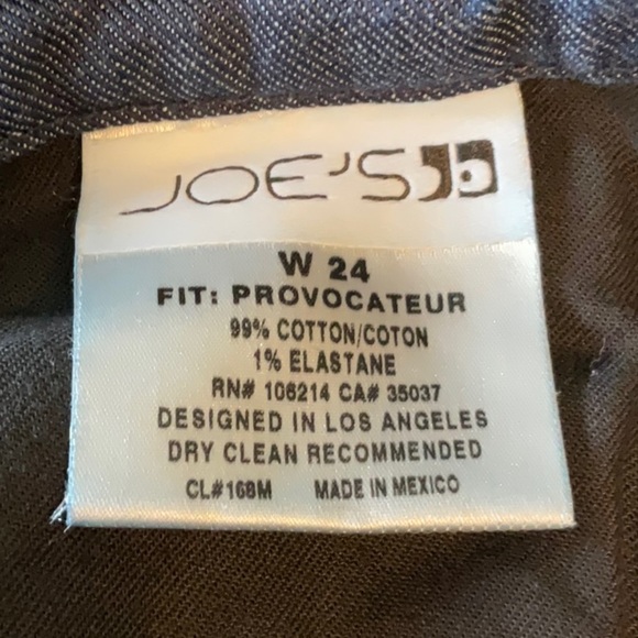 Joe's Jeans Dark Blue Flare Women's Jeans - Picture 4 of 5